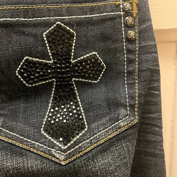 Rock & Roll Cowgirl Jeans Low Rise - Picture 8 of 14